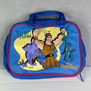 Vintage Disney's HERCULES Lunch Box Soft Sided Vinyl Bag